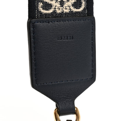 Loewe Calfskin Jacquard Anagram Strap Deep Navy 5 of 9