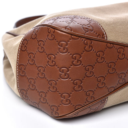 Gucci Canvas Guccissima Hobo Brown 8 of 13
