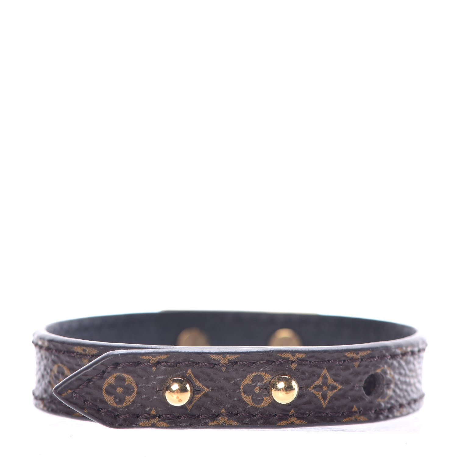 Louis Vuitton Monogram Lock Me Bracelet 17 3 of 8