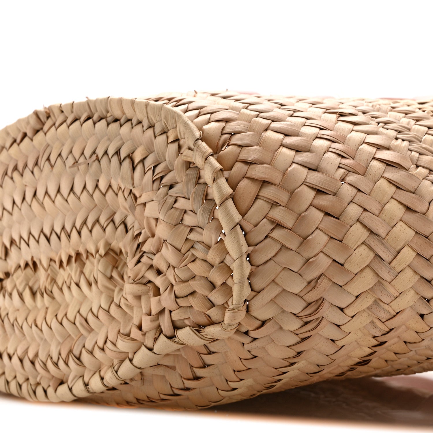 Celine Raffia Calfskin Triomphe Teen Panier Vintage Pink 10 of 10