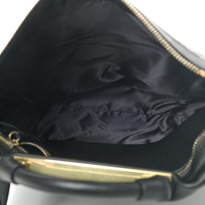 3.1 Phillip Lim Goat Fur Calfskin Ryder Satchel Black 4 of 4