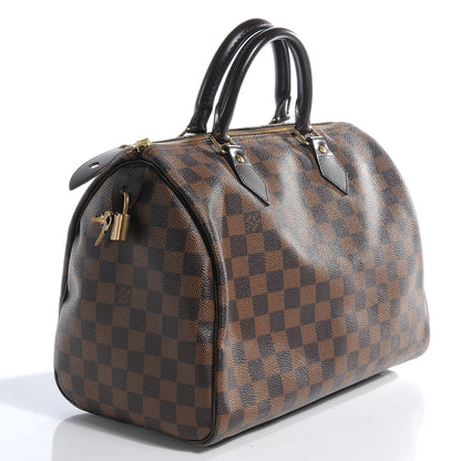 Louis Vuitton Damier Ebene Speedy 30 3 of 7