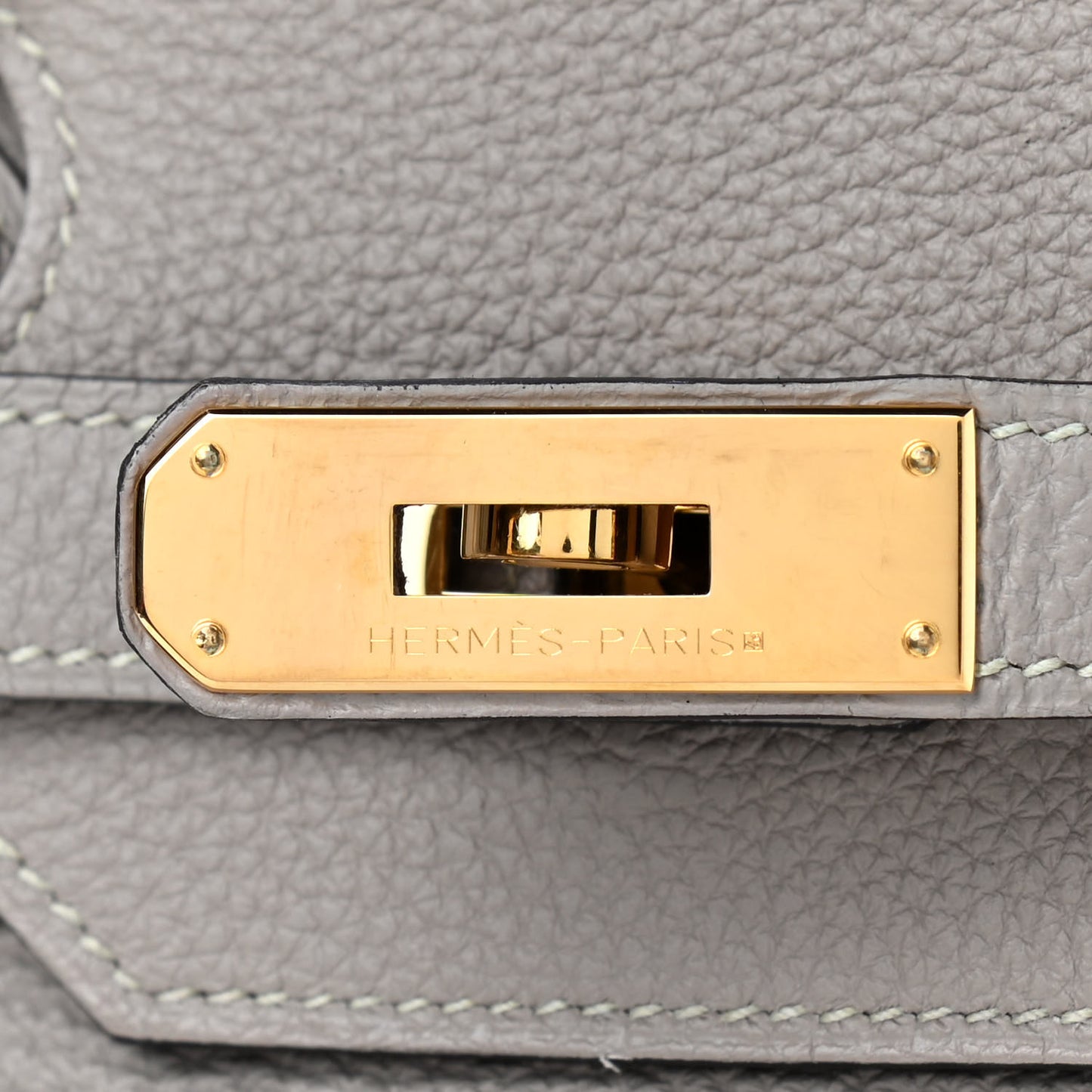 Togo Birkin 35 Gris Tourterelle