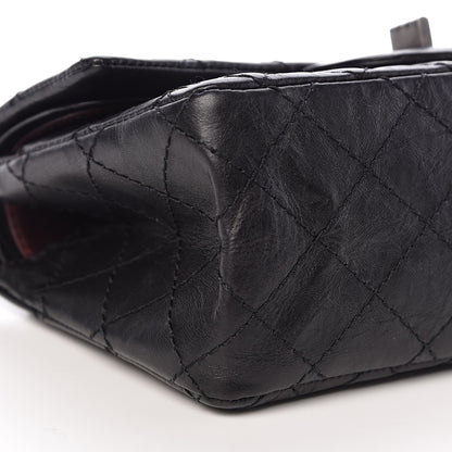 Chanel Aged Calfskin Quilted 2.55 Reissue 224 Flap Black 9 of 13