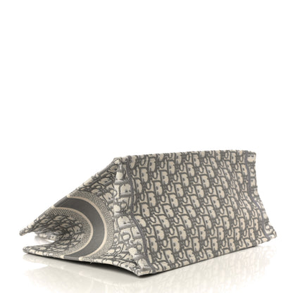 Christian Dior Oblique Medium Book Tote Grey 4 of 14