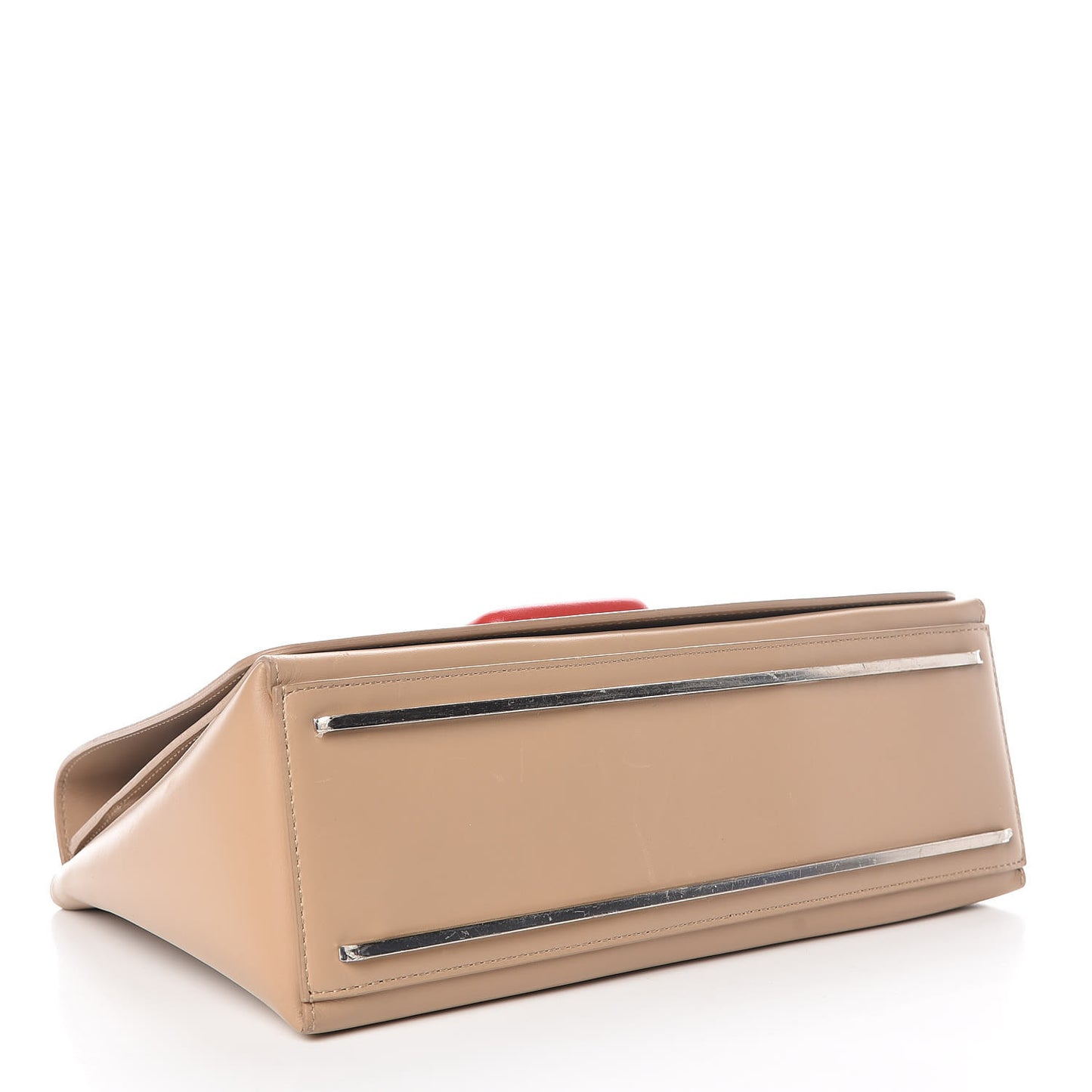 Calfskin Bal58 Shoulder Bag Red