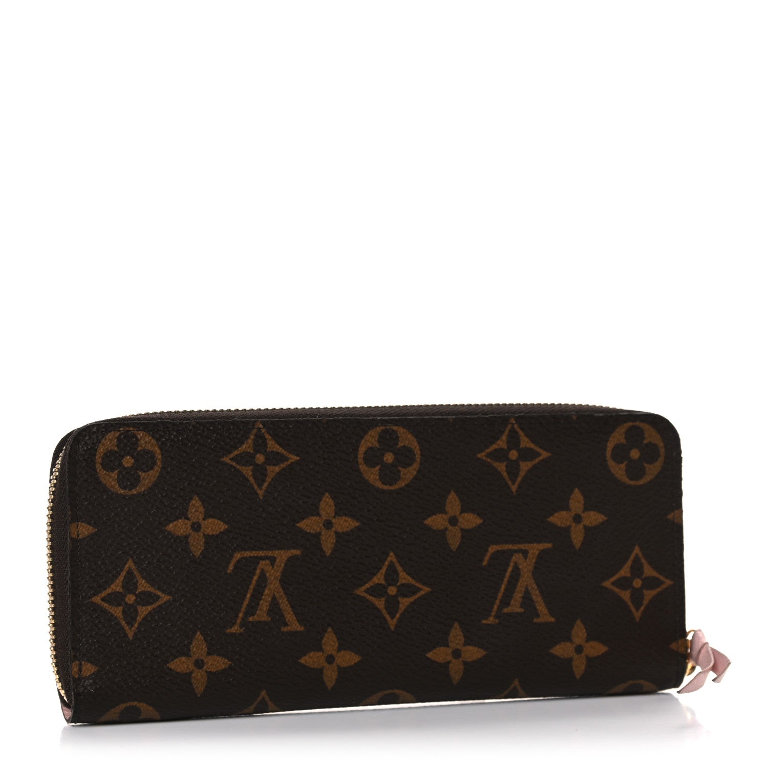 Louis Vuitton Monogram Clemence Wallet Rose Ballerine 3 of 17