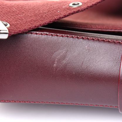Christian Dior Canvas Calfskin Street Chic Columbus Ave Burgundy 13 of 13