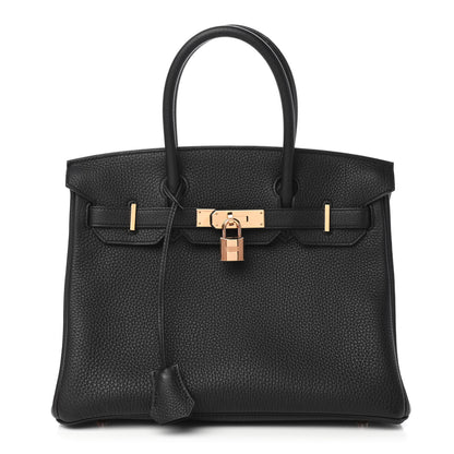 Hermes Togo Birkin 30 Black 1 of 11