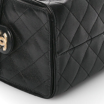 Chanel Caviar Quilted Small Chanel 25 Handbag Black 9 of 11