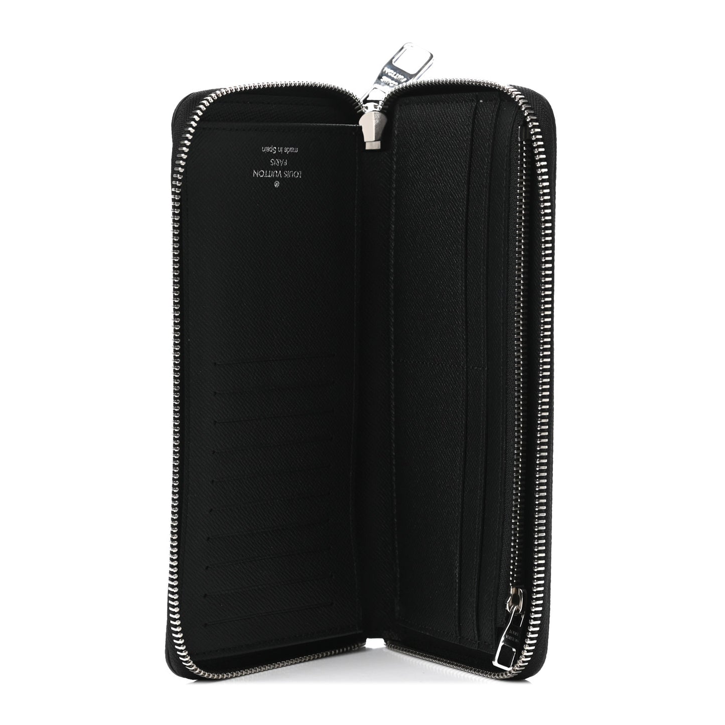 Taiga Vertical Zippy Wallet Black