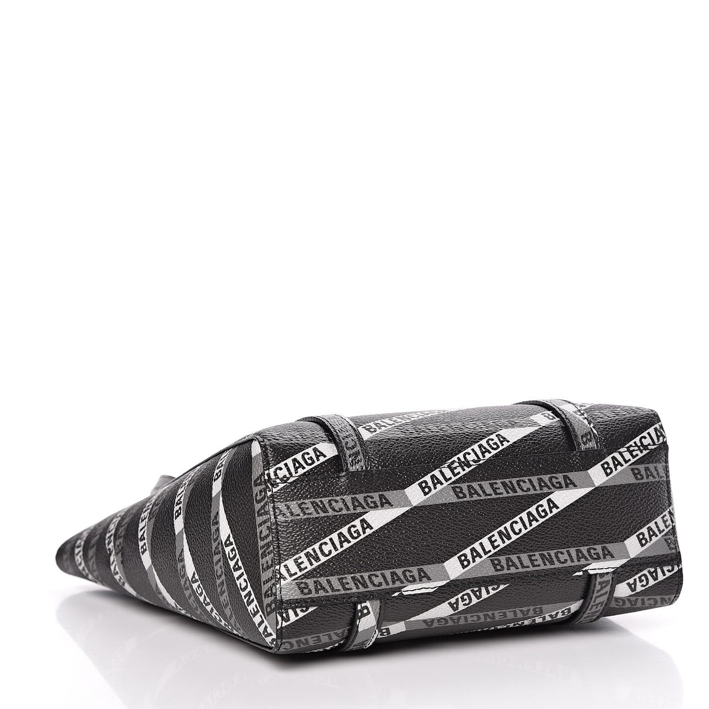 Coated Canvas Losange Monogram XXS Tote Black Grey