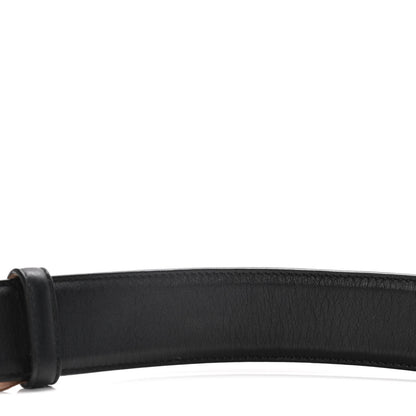 Gucci Calfskin Interlocking G 37mm Belt 80 32 Black 7 of 7