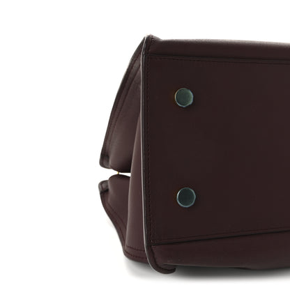 Saint Laurent Smooth Calfskin Small Monogram Cabas Rouge Legion 8 of 9