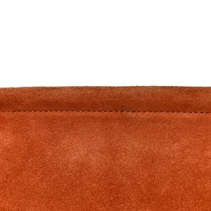 Chloe Suede Calfskin Medium Faye Shoulder Bag Tobacco 18 of 23