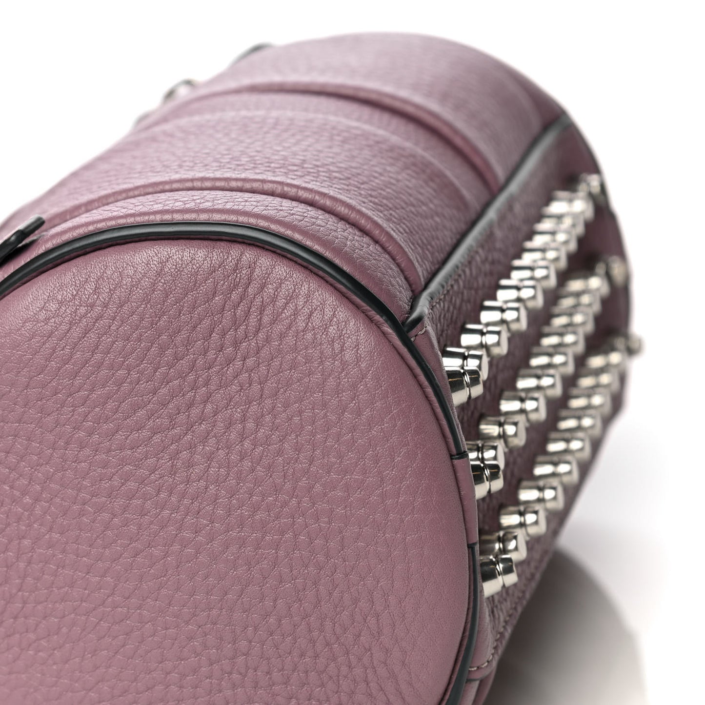Pebbled Lambskin Mini Rockie Mauve Rhodium Hardware