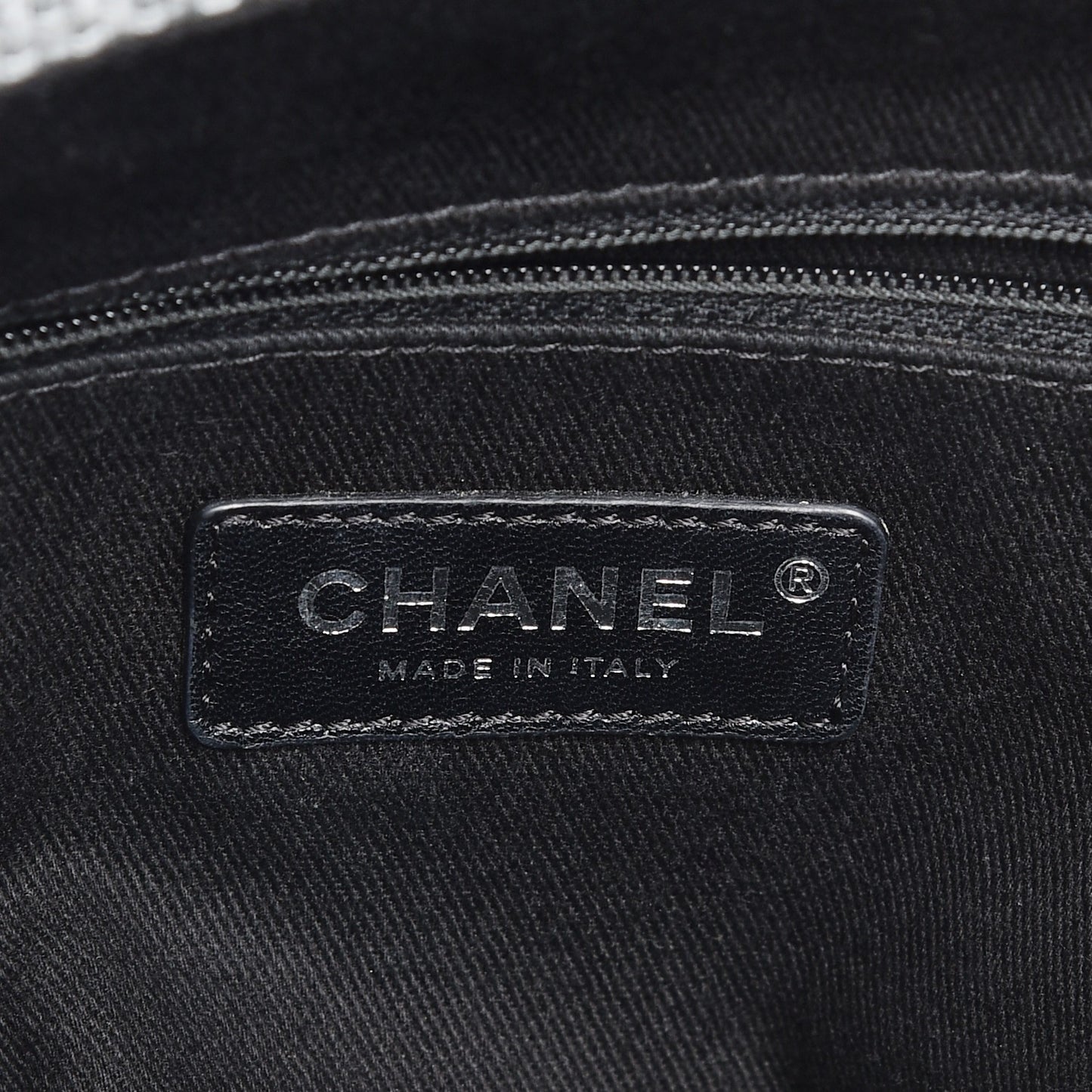 Canvas Large Deauville Tote Grey