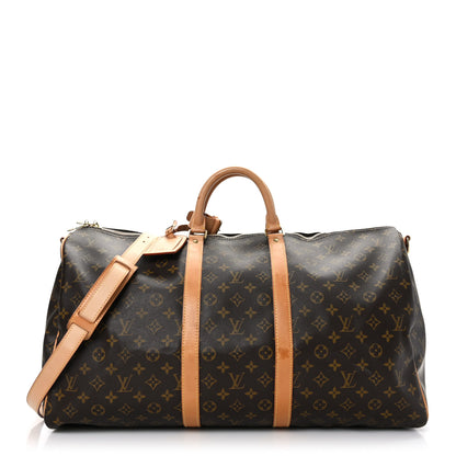 Louis Vuitton Monogram Keepall Bandouliere 55 1 of 11