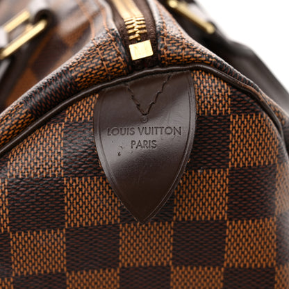 Louis Vuitton Damier Ebene Speedy 30 6 of 17