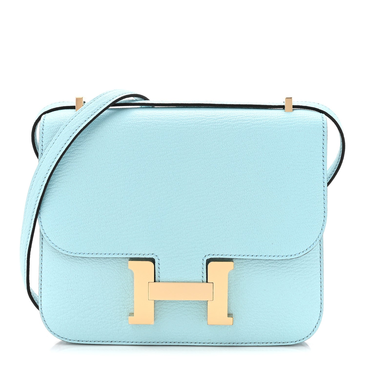 Hermes Chevre Mysore Constance 18 Bleu Zephyr 1 of 11