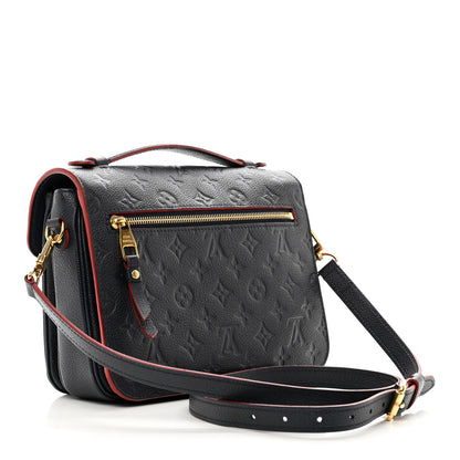 Louis Vuitton Empreinte Pochette Metis Marine Rouge 3 of 11