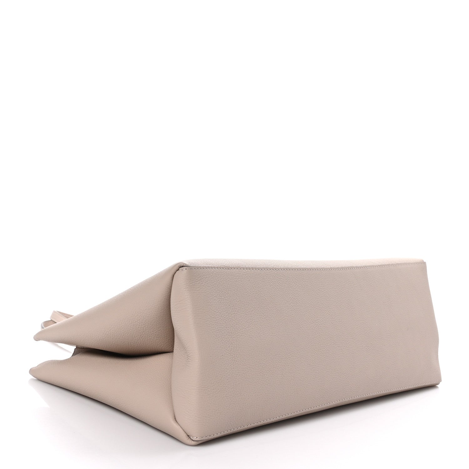 Louis Vuitton Grained Calfskin Lockme Shopper Greige 4 of 8
