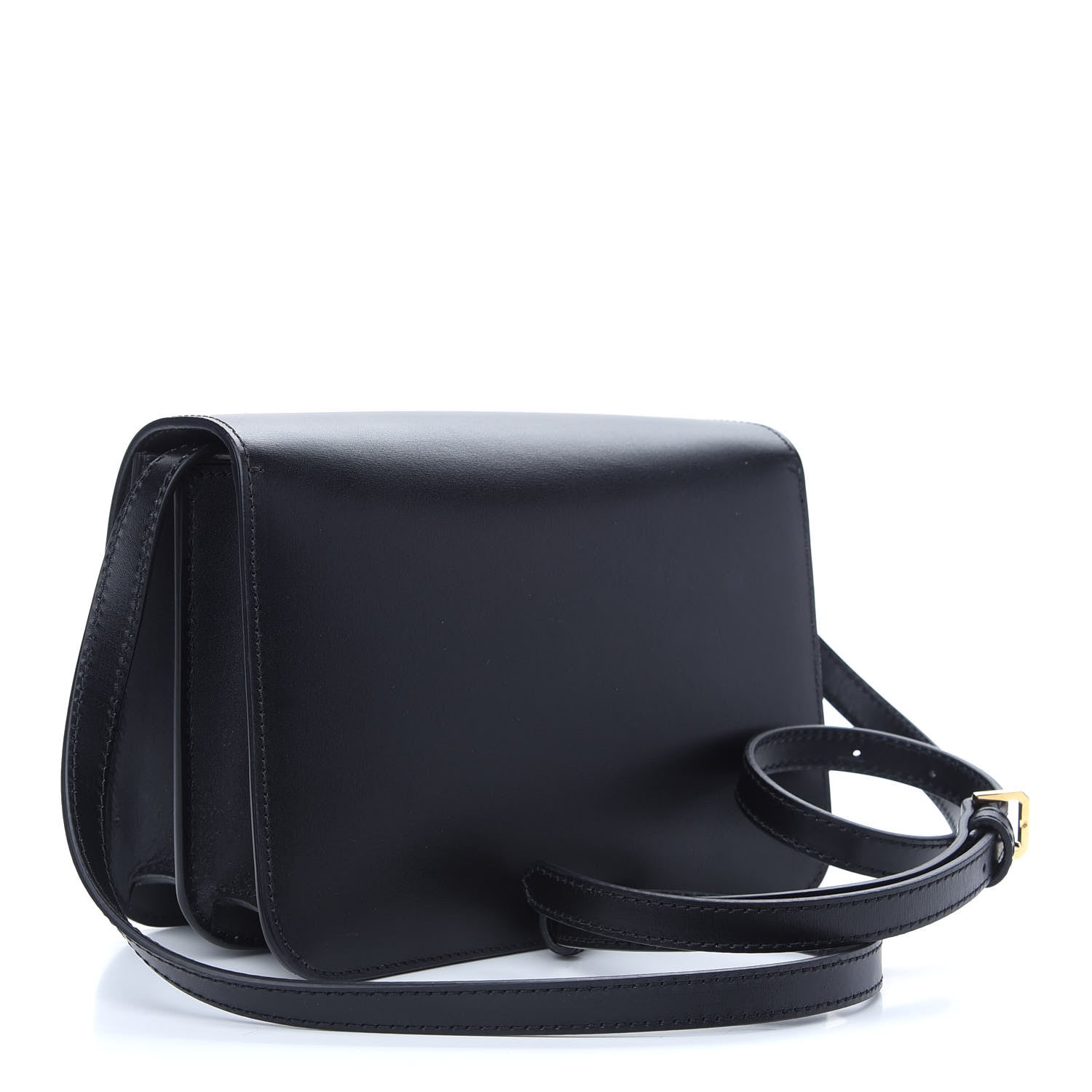 Burberry Calfskin Small TB Bag Black 3 of 8