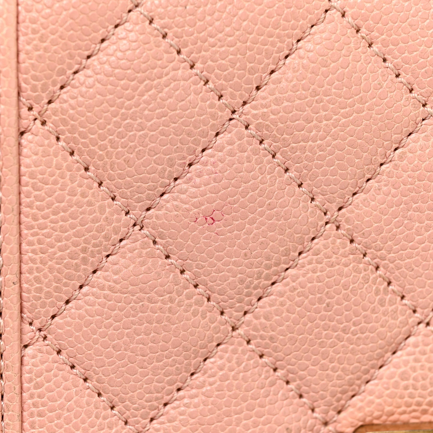 Caviar Quilted Small Boy Flap Pink