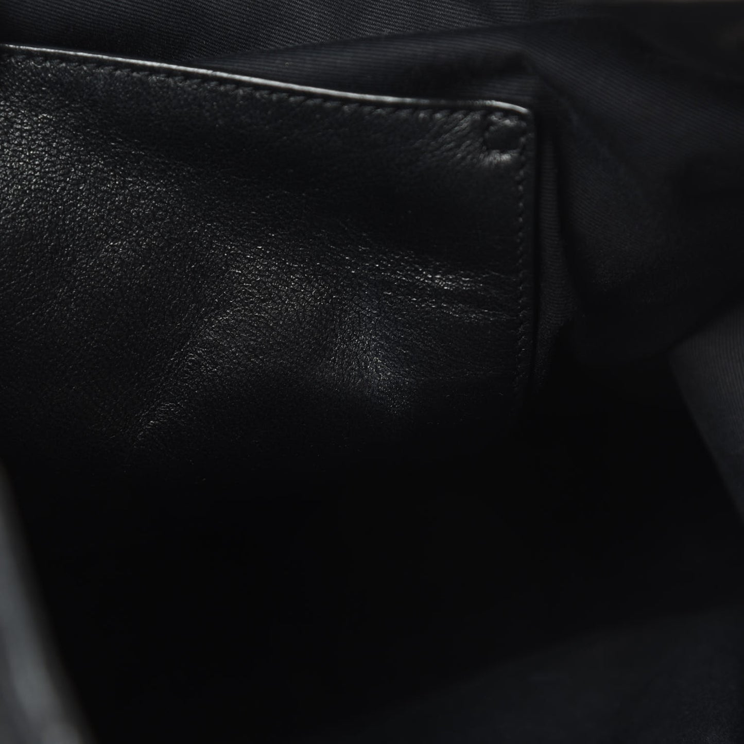 Crinkled Calfskin Matelasse Monogram Niki Shoulder Bag Black