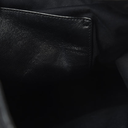 Saint Laurent Crinkled Calfskin Matelasse Monogram Niki Shoulder Bag Black 8 of 18