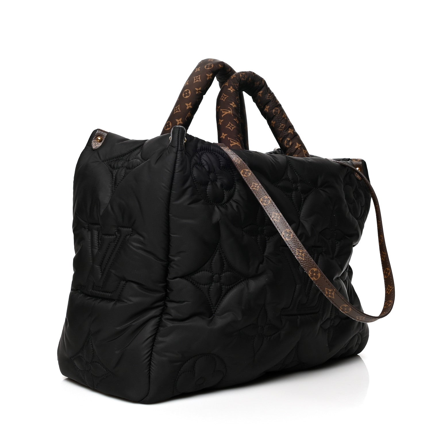 Louis Vuitton Econyl Monogram Pillow Giant Onthego GM Black 3 of 10