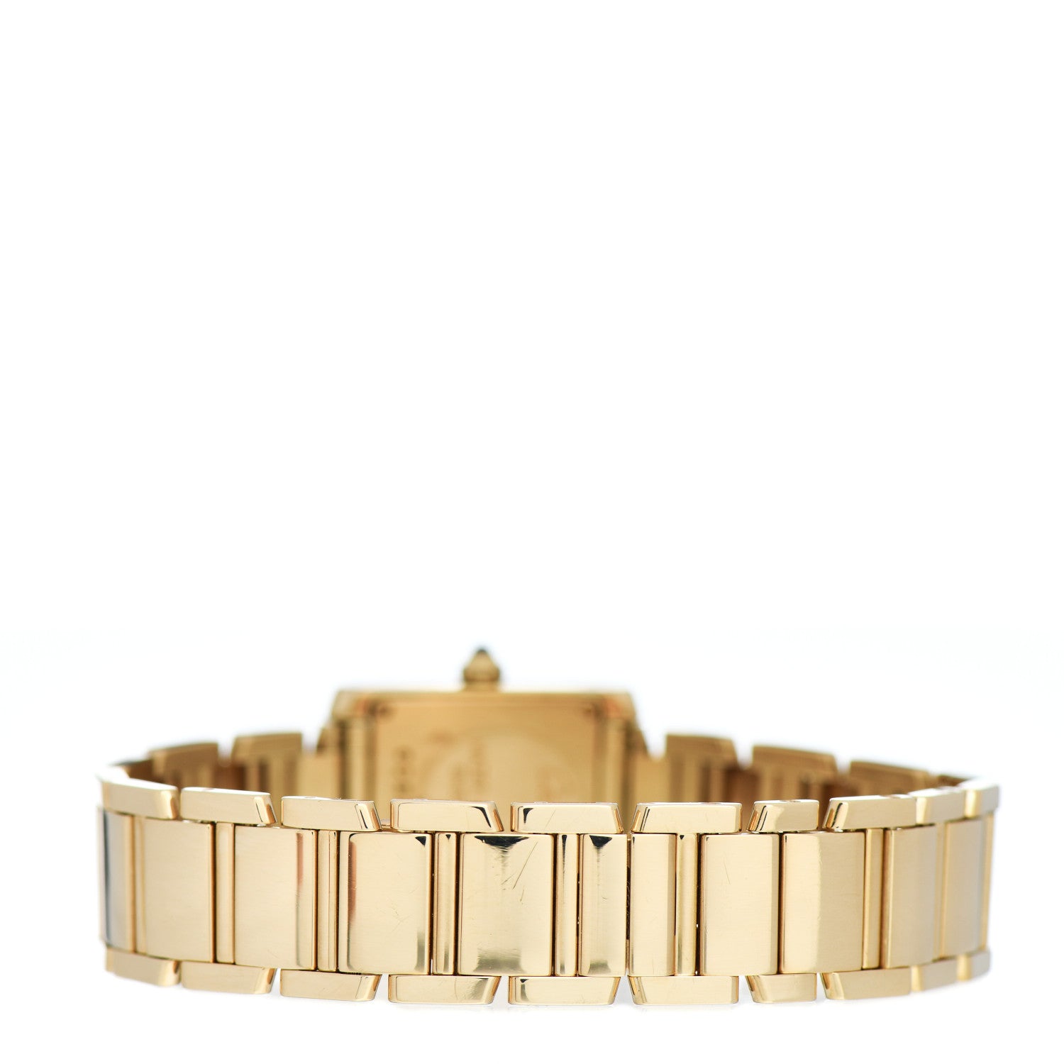 Cartier 18K Yellow Gold 20mm Tank Francaise Quartz Watch 3 of 4