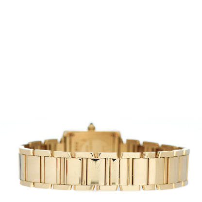 Cartier 18K Yellow Gold 20mm Tank Francaise Quartz Watch 3 of 4