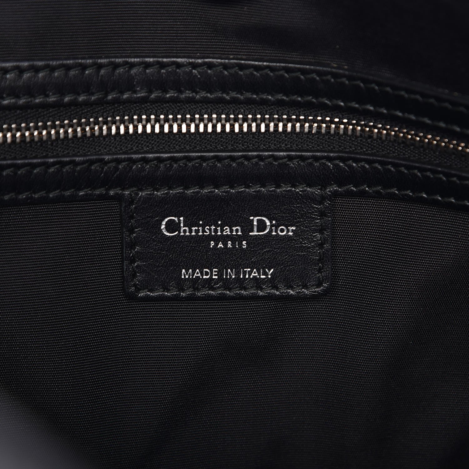 Christian Dior Coated Canvas Cannage Small Panarea Tote Black 6 of 9