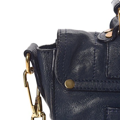 Proenza Schouler Lambskin Tiny PS1 Satchel Midnight 16 of 24
