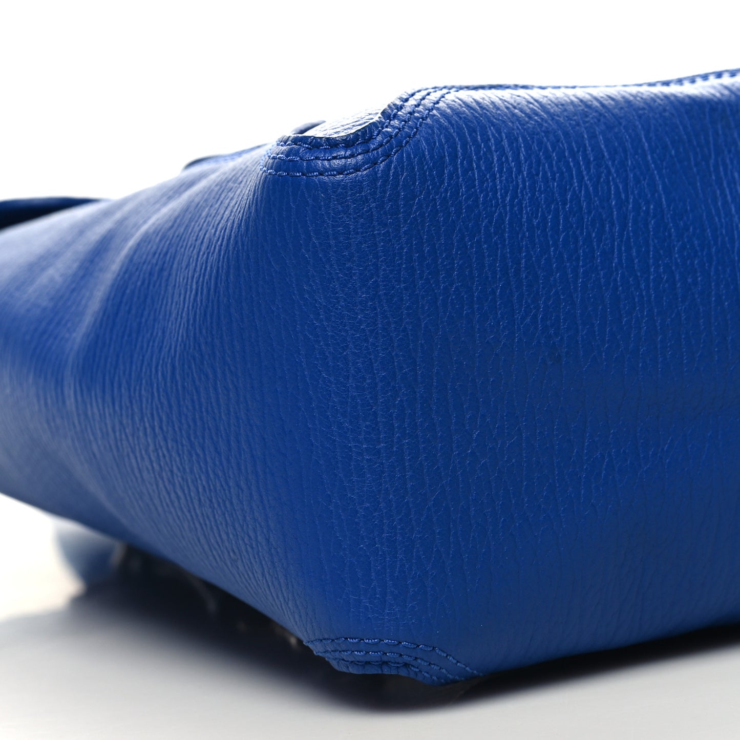 Textured Calfskin Pashli Backpack Cobalt