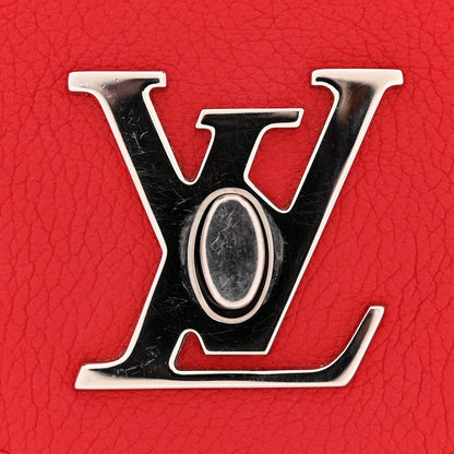 Louis Vuitton Soft Calfskin Mylockme Chain Bag BB Rubis 12 of 12