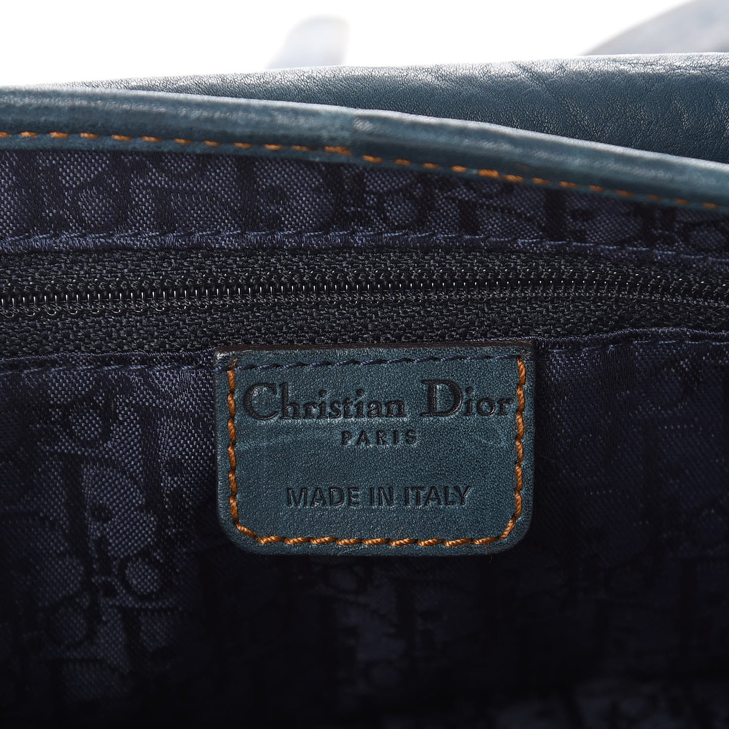 Calfskin Gaucho Saddle Bag Blue