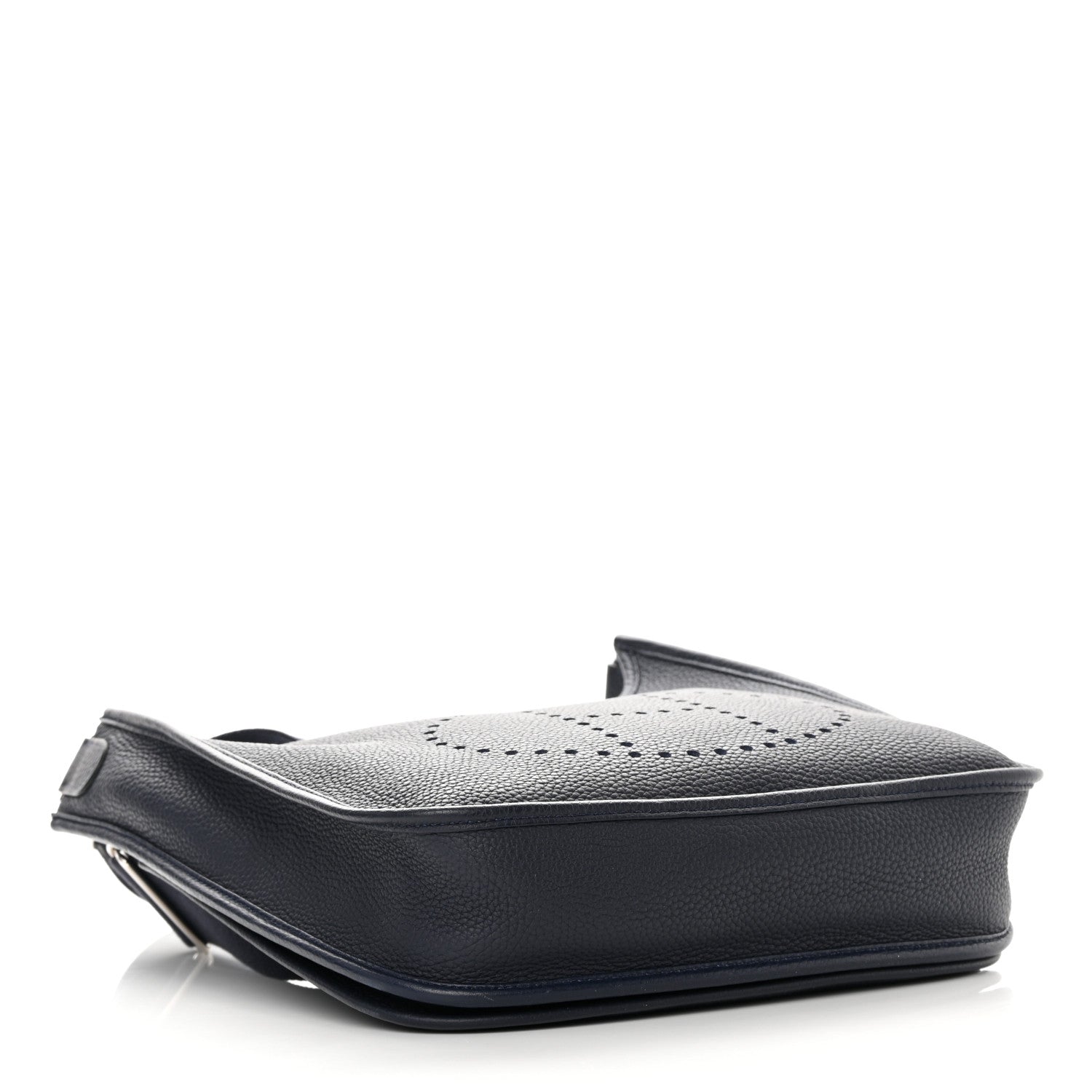 Hermes Taurillon Clemence Evelyne III PM Bleu Nuit 4 of 15
