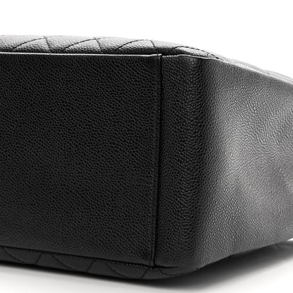 Chanel Caviar Quilted Grand Shopping Tote GST Black 10 of 10