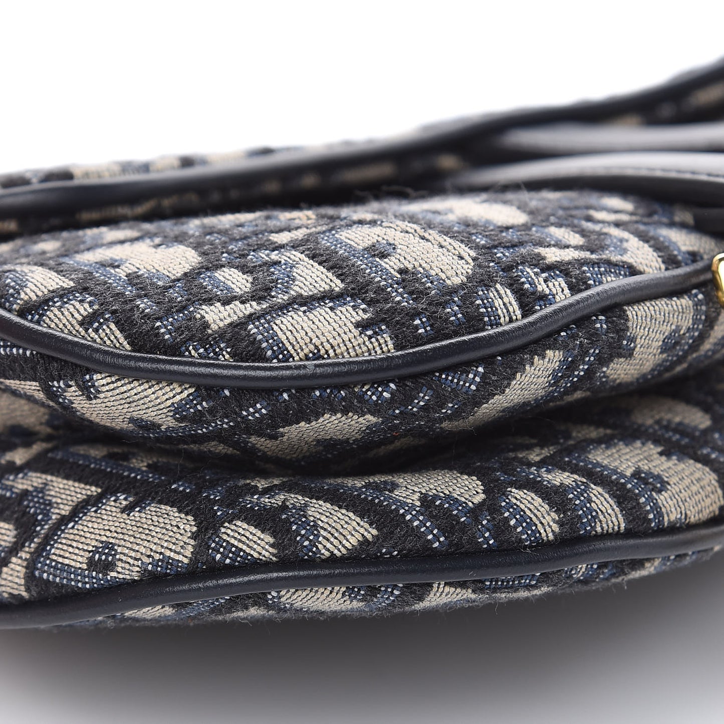 Oblique Mini Saddle Bag Blue