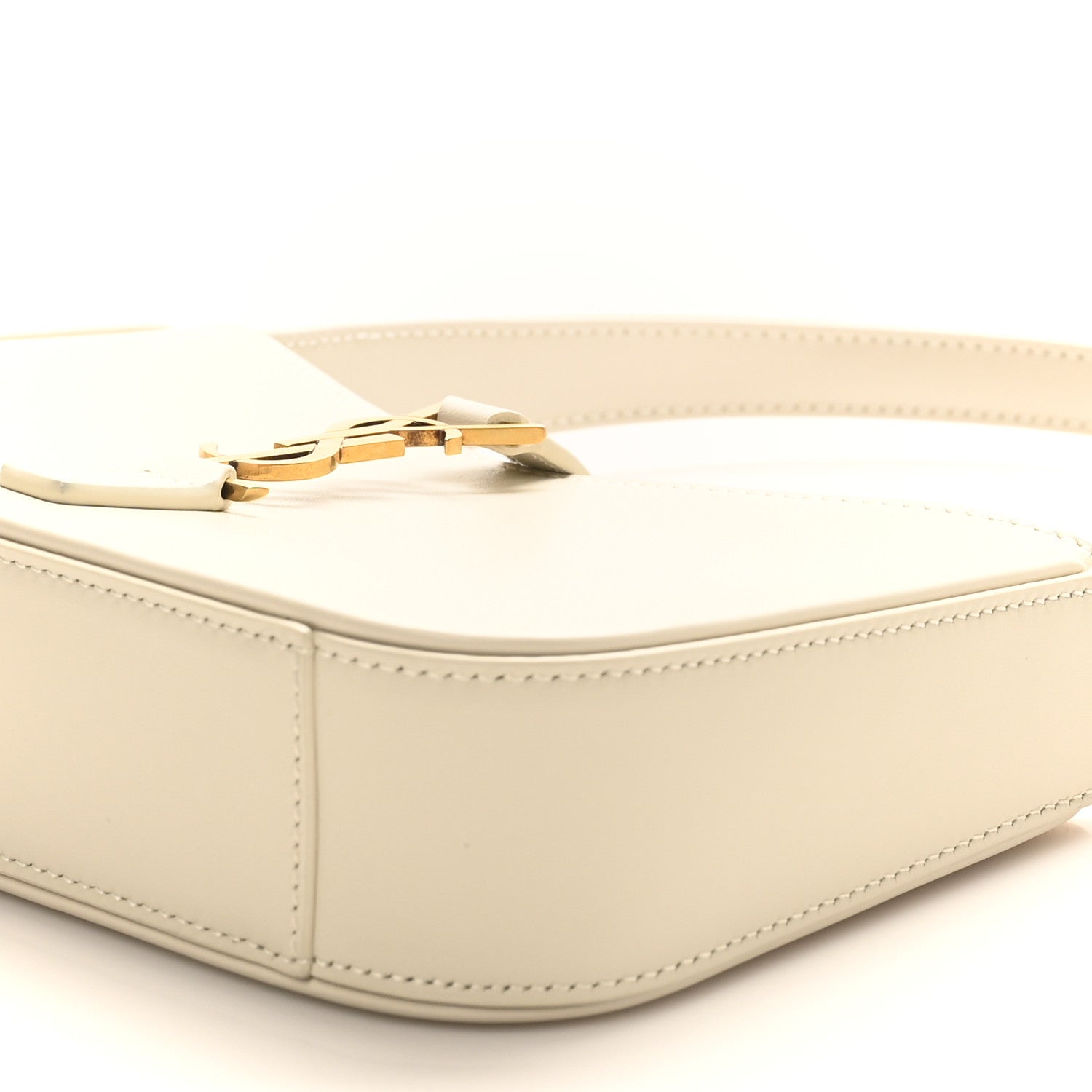 Saint Laurent Smooth Calfskin Le 5 A 7 Mini Hobo Crema Soft 10 of 10