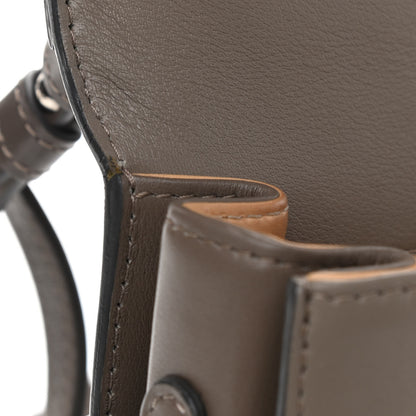 Delvaux Smooth Calfskin Mini Tempete Satchel Camaieux Tourterelle 9 of 13