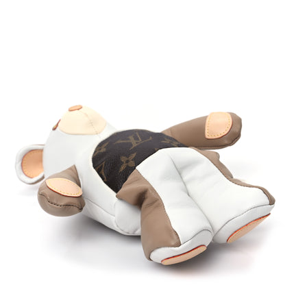 Louis Vuitton Calfskin Monogram Doudou Louis Bear Beige 4 of 7