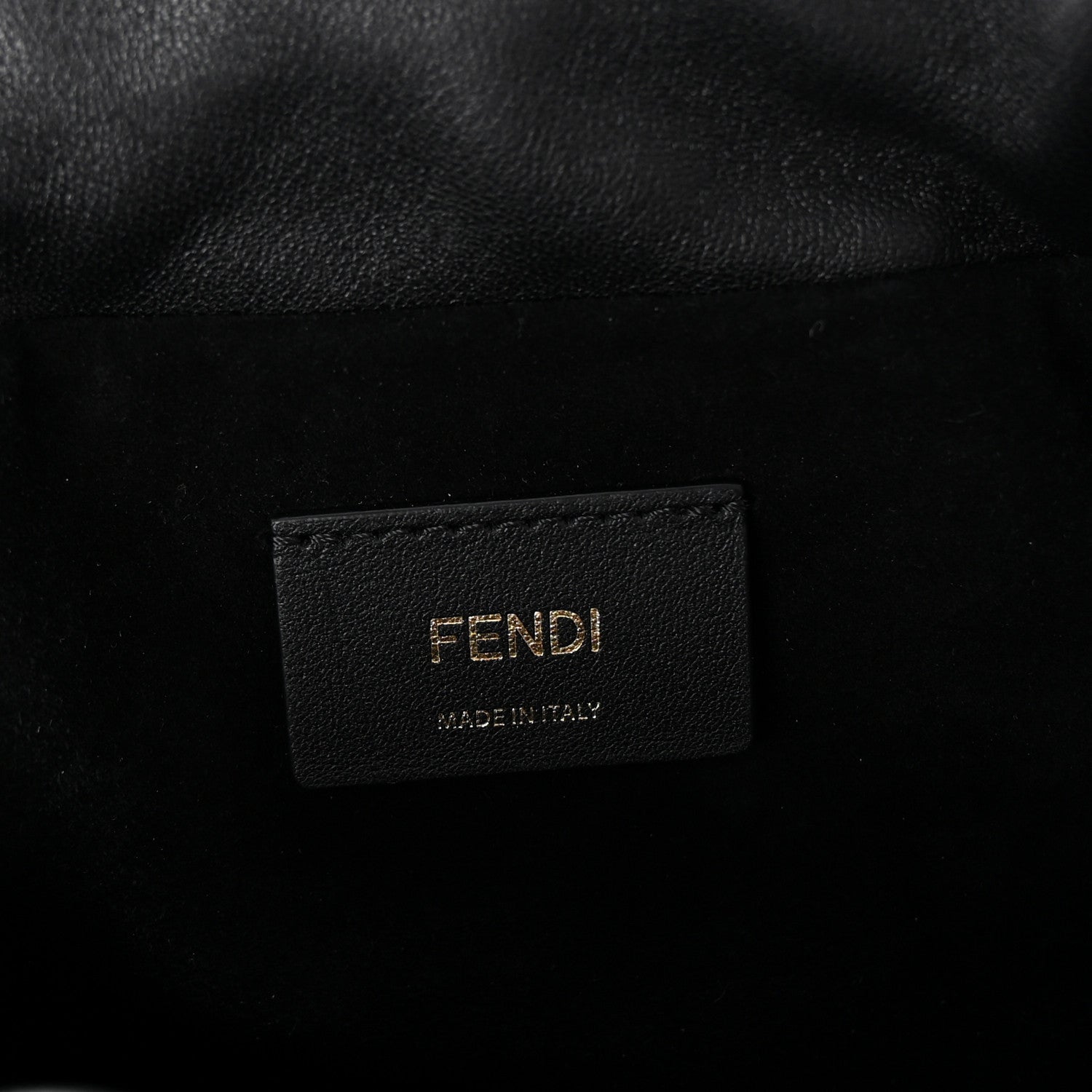 Fendi Nappa Medium Mamma Baguette Black 6 of 9