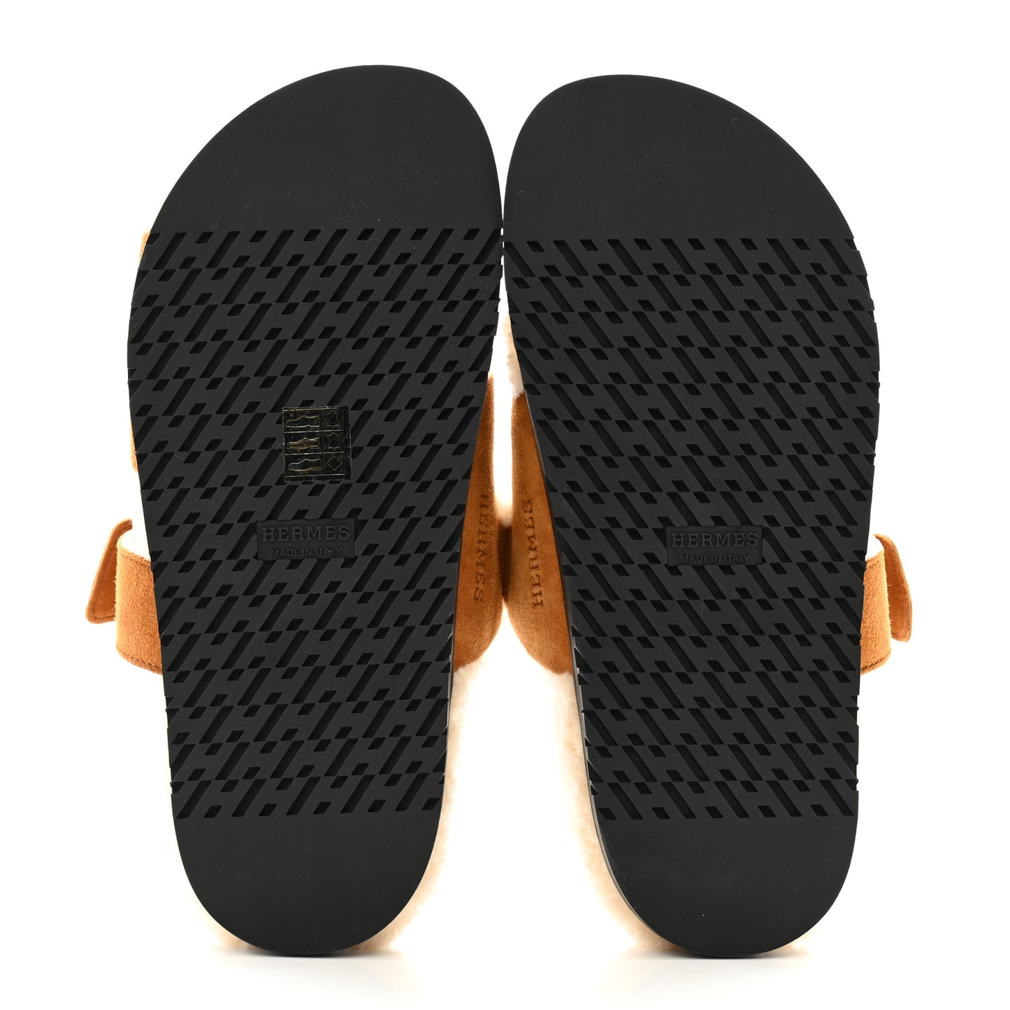 Suede Goatskin Woolskin Womens Chypre Sandals 37 Nude