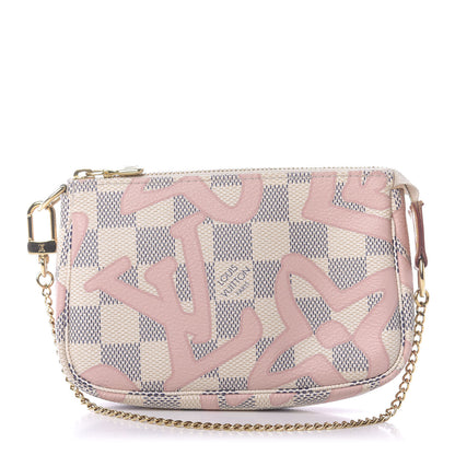 Louis Vuitton Damier Azur Tahitienne Mini Pochette Accessories 1 of 10