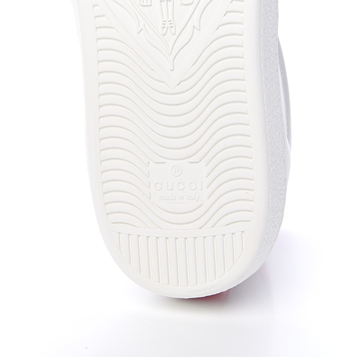 Gucci Calfskin Web Panther Removable Patches Mens Ace High Top Sneakers 8.5 White 6 of 7