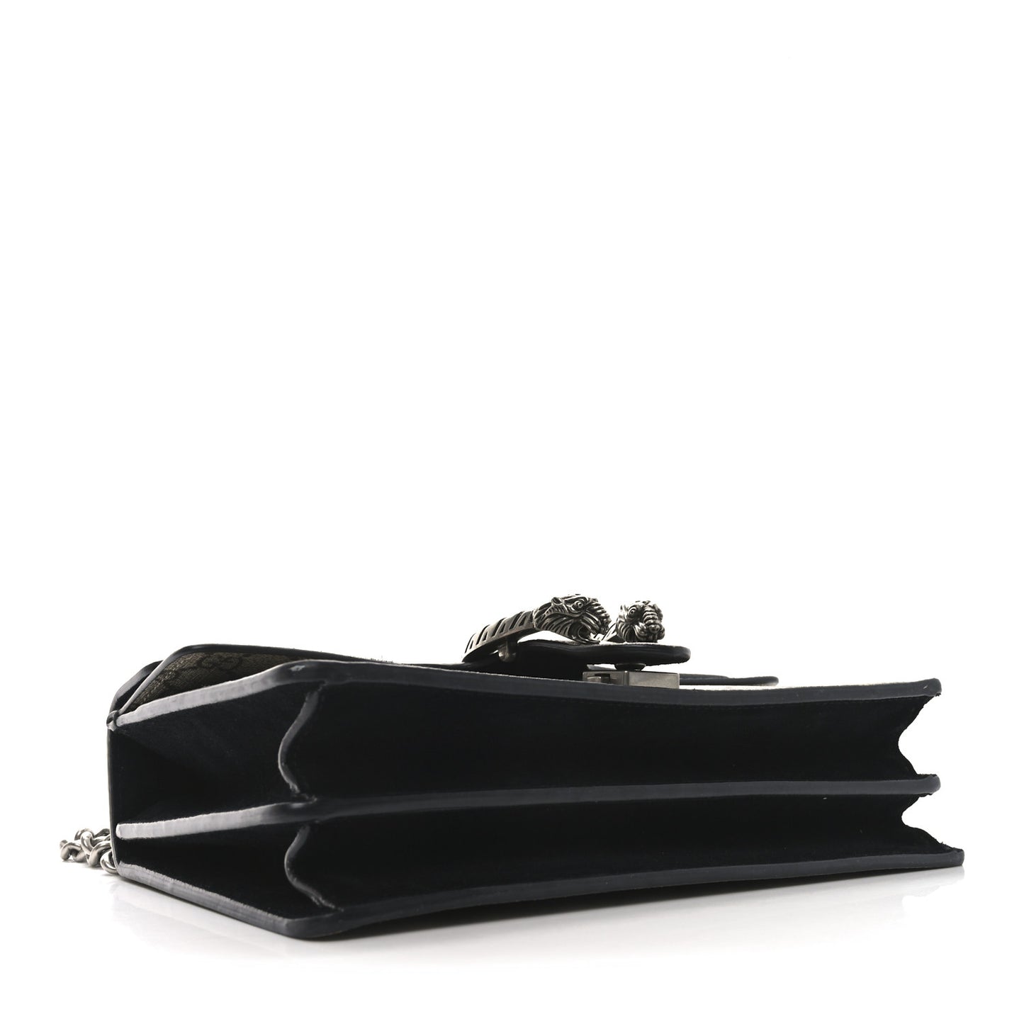 GG Supreme Monogram Small Dionysus Shoulder Bag Black