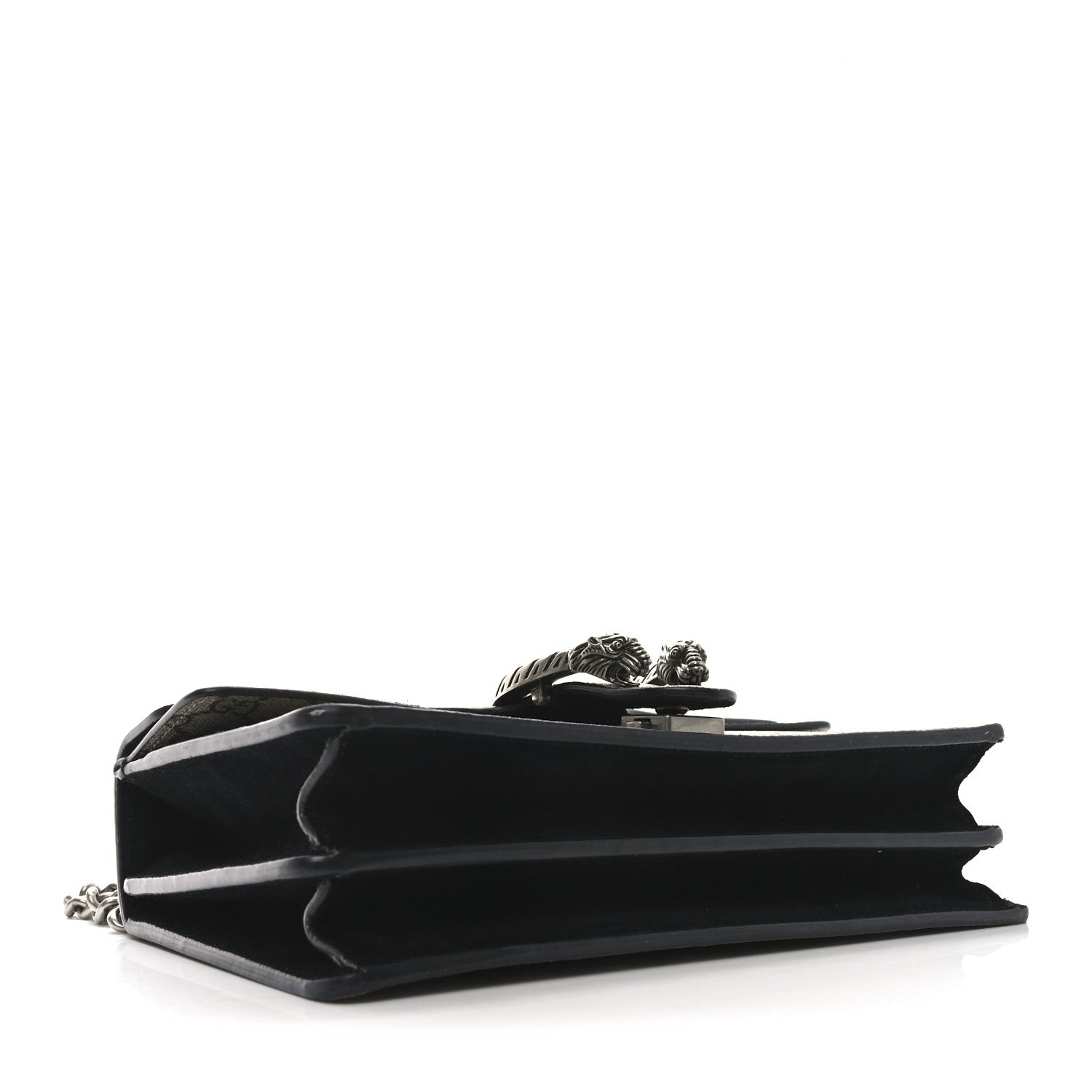 Gucci GG Supreme Monogram Small Dionysus Shoulder Bag Black 4 of 10